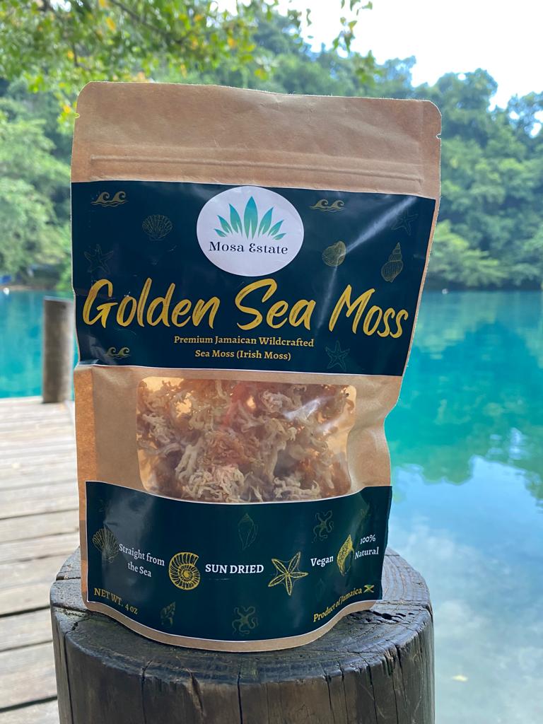 Dried Premium Jamaican Sea Moss - Mosa Estate